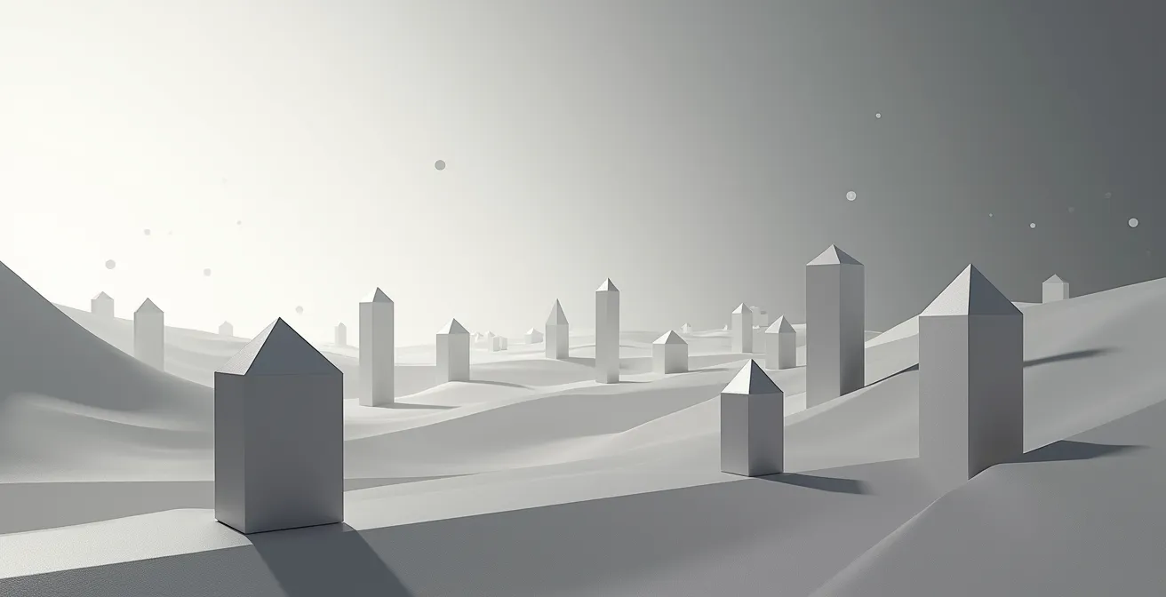 Abstract visualization of market volatility with digital fashion assets